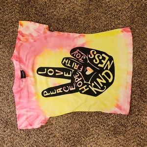 ❤️3/15$❤️Tie Dye popular sports 100% cotton colorful tshirt size small